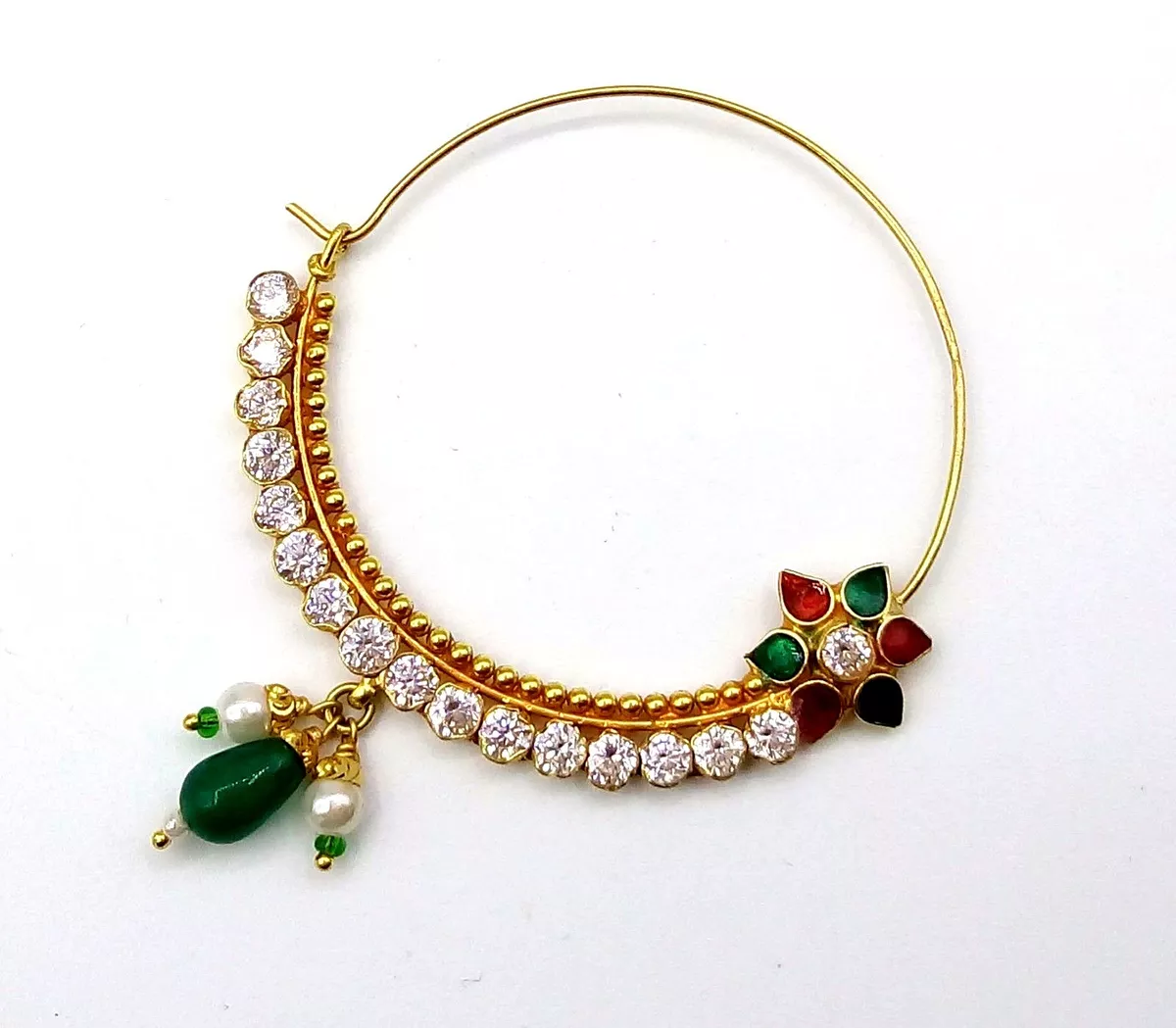 New style gold sale nath