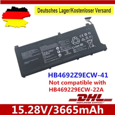 Ersatz HB4692Z9ECW-41 Akku Für HUAWEI MateBook D 14 Honor Magicbook 14
