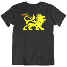 Lion Of Judah Jamaica Ska Bob Marley Africa Reggae Rasta T-Shirt Tee Gift New