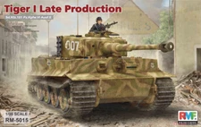 Ryefield Model 1/35 German Heavy Tank Tiger I Late Production 5015
