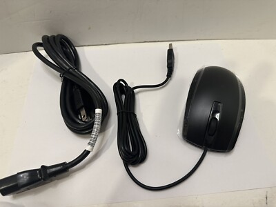 Basic Wired USB Mouse, 3 Clickable Buttons For Windows PC Desktop Laptop(T)...