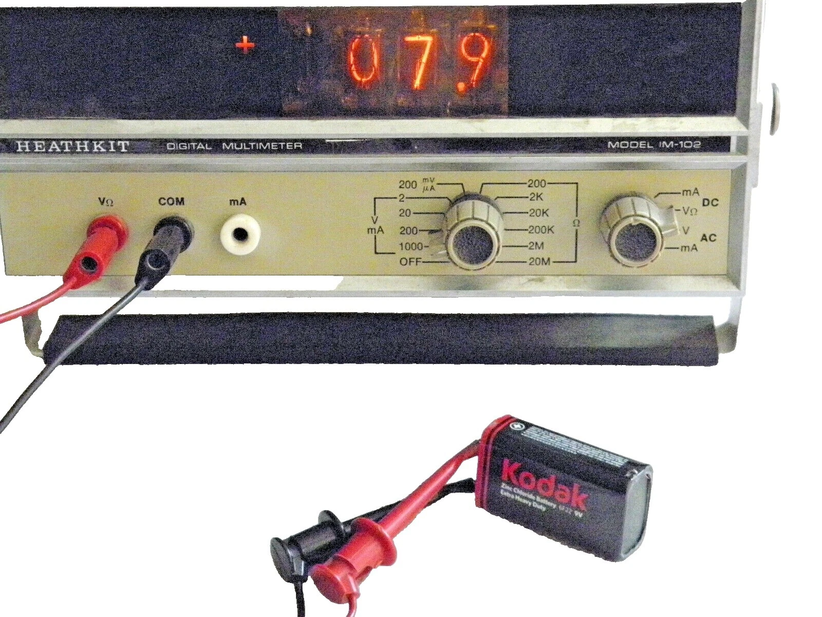Heathkit multímetros para Equipos de Prueba