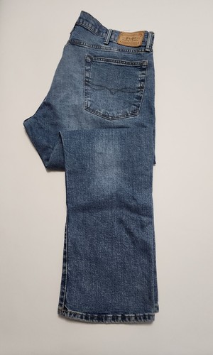 Polo Ralph Lauren Mens 40x29.5 Varick Slim Straight Blue Denim Jeans Med Wash - Picture 12 of 19