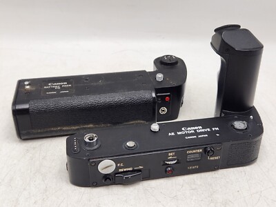 READ* Canon AE Motor Drive New FN Camera w/ Battery Pack FN READ* Canon AE Motor Drive New FN Camera w/ Battery Pack FN