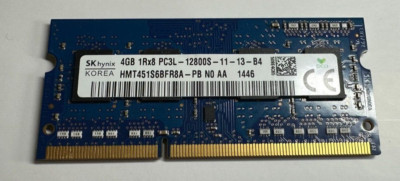 SK Hynix 4GB DDR3L PC3L-12800S Laptop Memory Module (2x4GB)