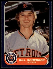 1986 Fleer #237 Bill Scherrer