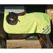 LUNA RIDER WATERPROOF HI VIS REFLECTIVE WRAP AROUND HI VIZ EXERCISE SHEET/RUG