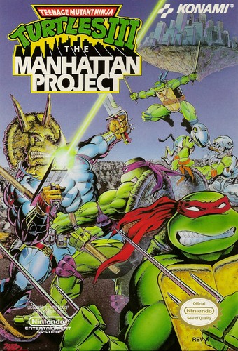 Teenage Mutant Ninja Turtles TMNT 1 2 3 Video Game Poster 13x19 - Picture 4 of 5
