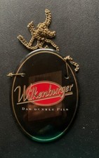 Zapfhahnschild "Wilkenburger", mit Kette