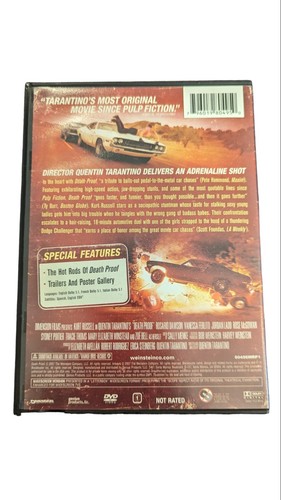 Grindhouse Presents Death Proof Dvd Blockbuster Exclusive - Picture 3 of 3
