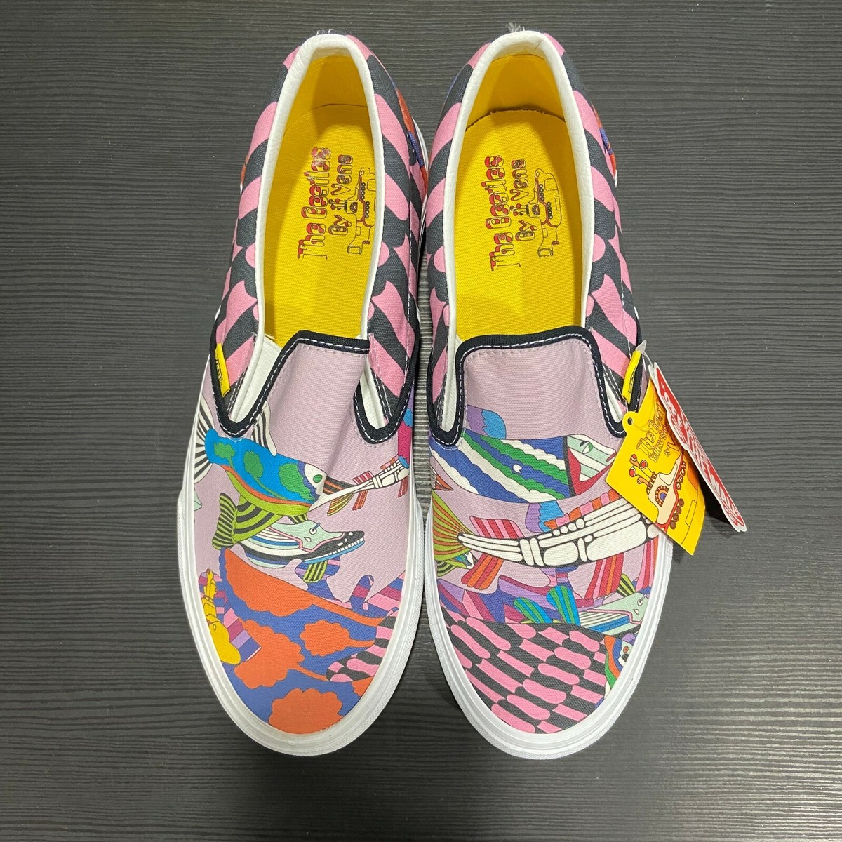 The Beatles Sea of Monsters Yellow Submarine Classic Slip on