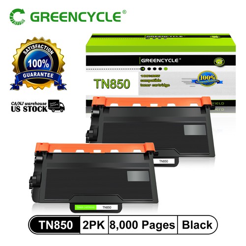 2 Pack TN850 Toner Fits for Brother HL-L6400DW L6400DWT DCP-L5650DN MFC-L6700DW