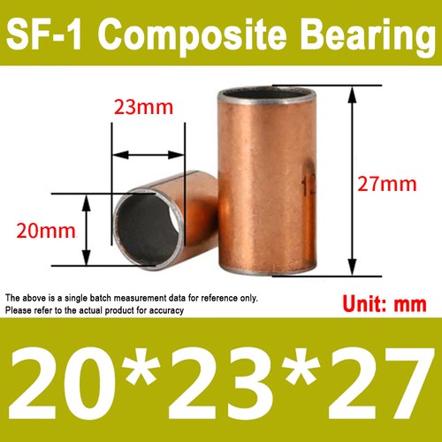 SF-1 ID 3mm to 55mm Self Lubricating Composite Bearing Bushing Sleeve Brand New - Bild 144 von 258