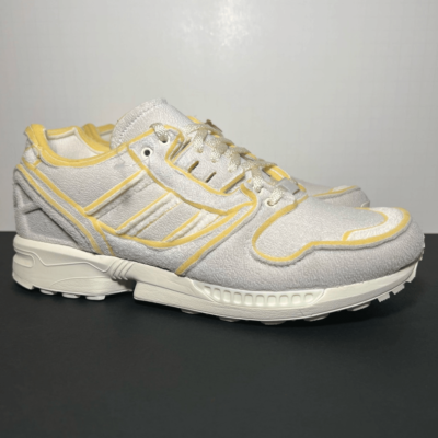 Mens ADIDAS Cozy ZX 8000 Chalk White Athletic Sneakers / Size 10
