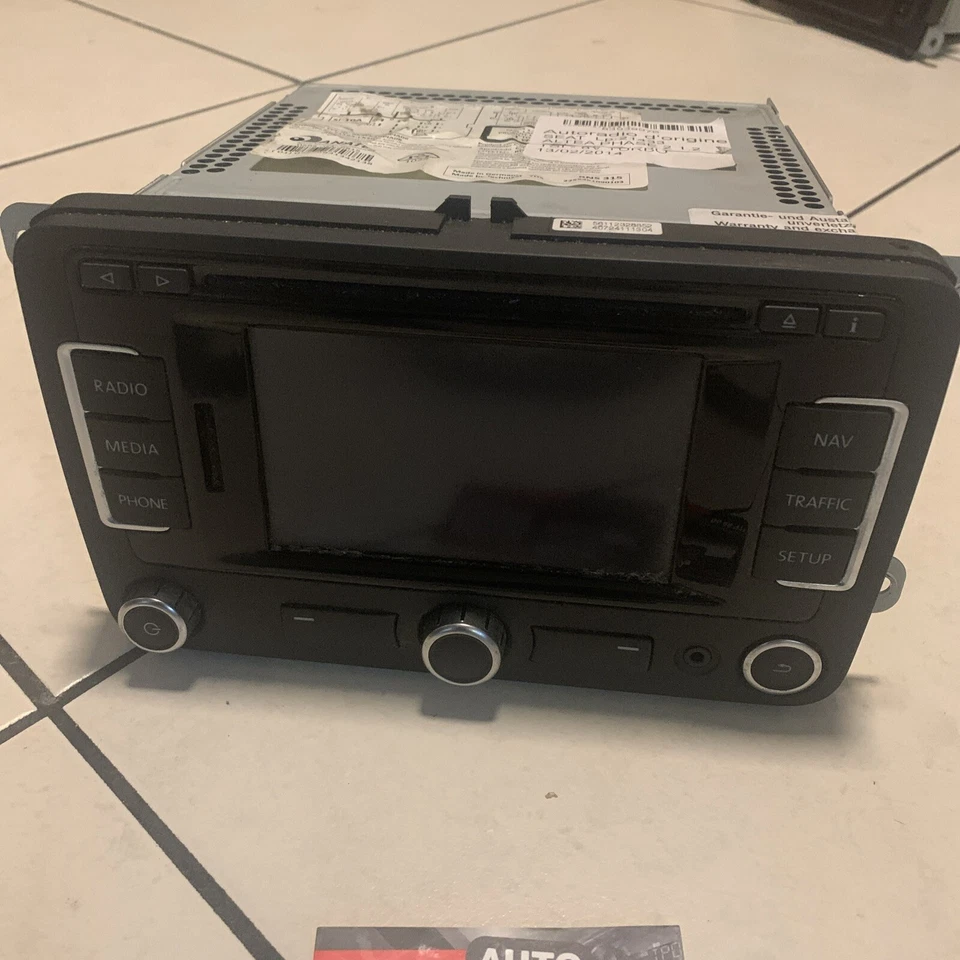 Autoradio D’origine SEAT  ALTEA 5P0035192B Code Livré Avec - Photo 3/4