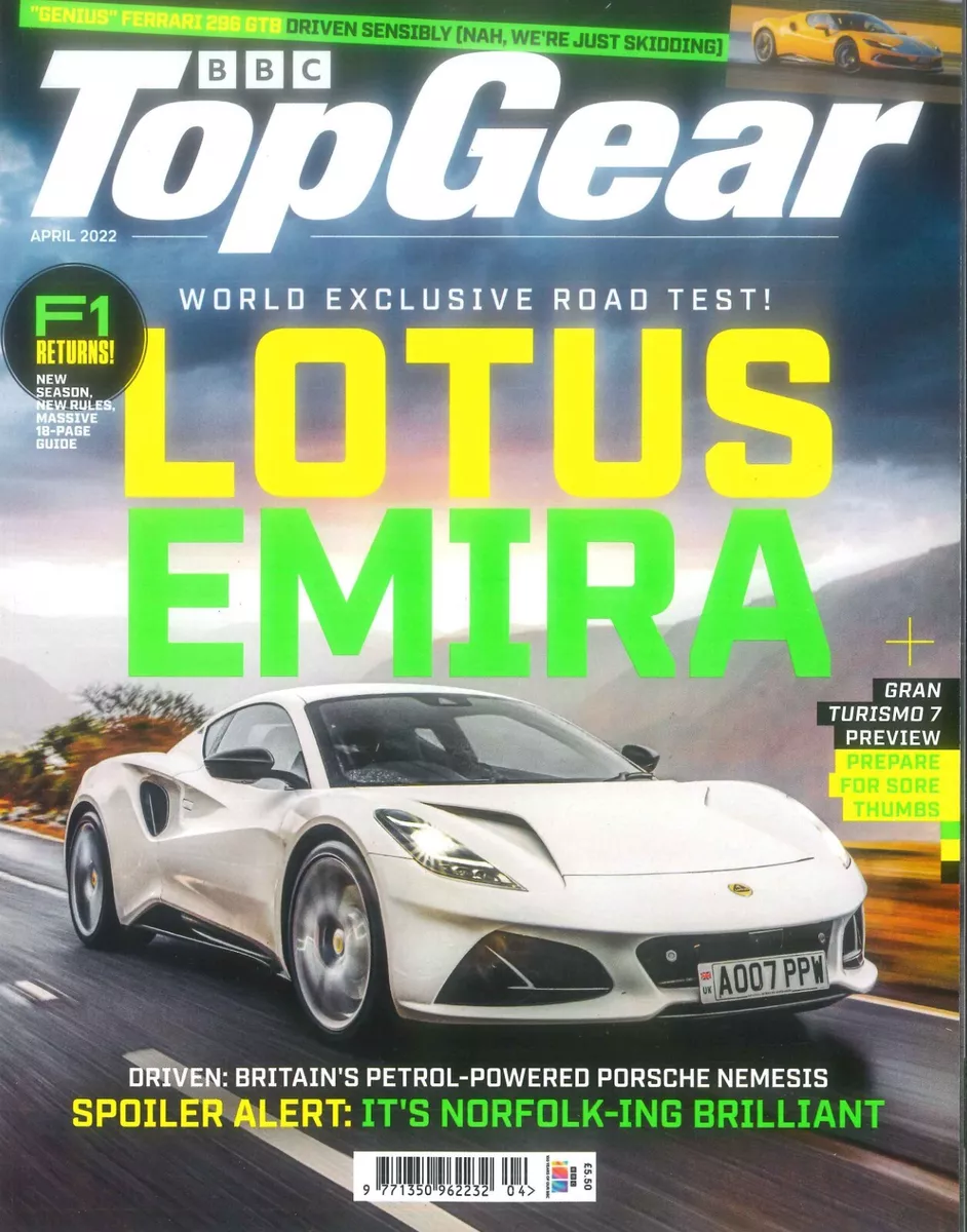 New Top Gear mag out now: it's the Electric Awards issue