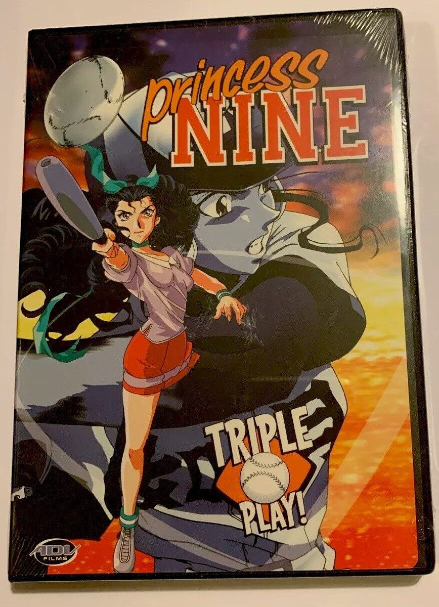 Princess Nine Vol. 3 Triple Play DVD 2002 New Japanese English