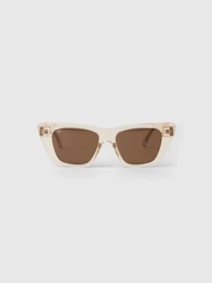 New Gap Women Sunglasses Clear Square Cat Eye Plastic Frame