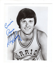 1977 Rick Barry Signed "Golden State Warriors" Type 3 Team Issued Photo RARE