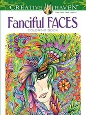 Creative Haven Fanciful Faces Colori..., Adatto, Miryam