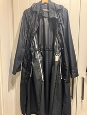 REDUCED Valentin Paris mid-calf length Raincoat  UK 14-16 (size 44 EU) vgc