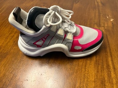Louis Vuitton Archlight Sneaker Rose Clair 41 Italian 11 US  Authentic Guarantee