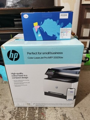 HP Color LaserJet Pro MFP 3302fdw A4 Farblaserdrucker, (inkl. vollständigem Satz Tinte