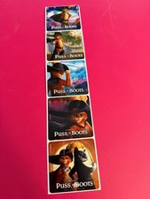 STICKER SHEET: Puss in Boots cat kitten
