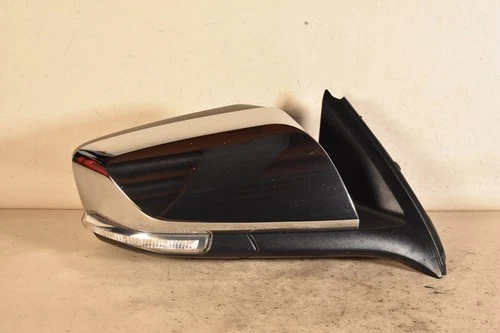 16-20 CHEROLET IMPALA RIGHT PASSENGER SIDE POWER MIRROR BLIND SPOT CHROME 9 PIN