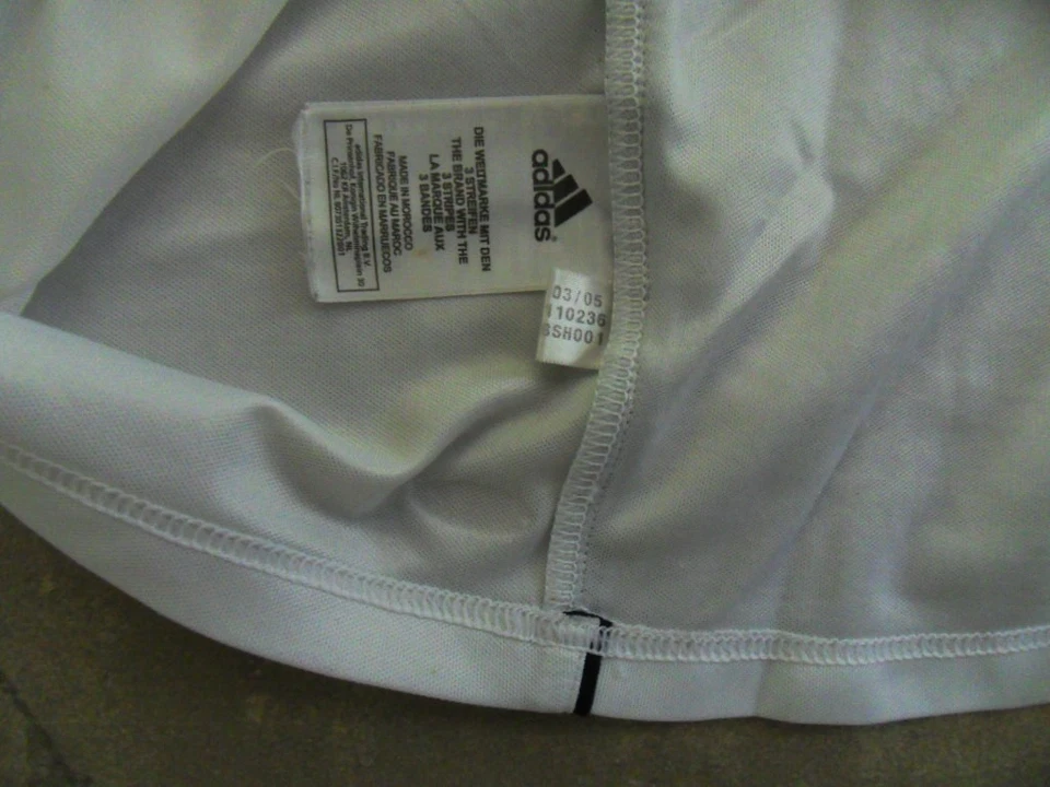 MAILLOT ADIDAS OLYMPIQUE DE MARSEILLE OM 2004/2005 VINTAGE EPOQUE NASRI - Photo 4/4