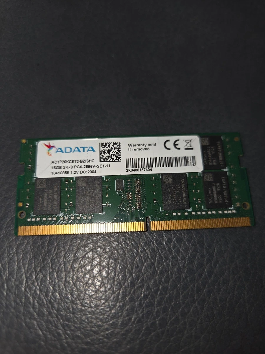 ADATA DDR4 SDRAM 16 GB Capacity per Module Memory (RAM) for sale