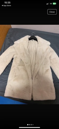 OFF WHITE Cappotto H&M Off White Xs Nuovo