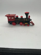 C&C Railways Engine Train Car - 5.5” - Black & Red