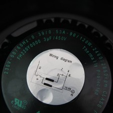 For Fanstech FH220Y0000 230V 0.39/0.53A 90/120W 50/60Hz Centrifugal Cooling Fan