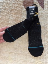NWT Stance Harry Potter Black Hogwarts Socks Unisex One Size
