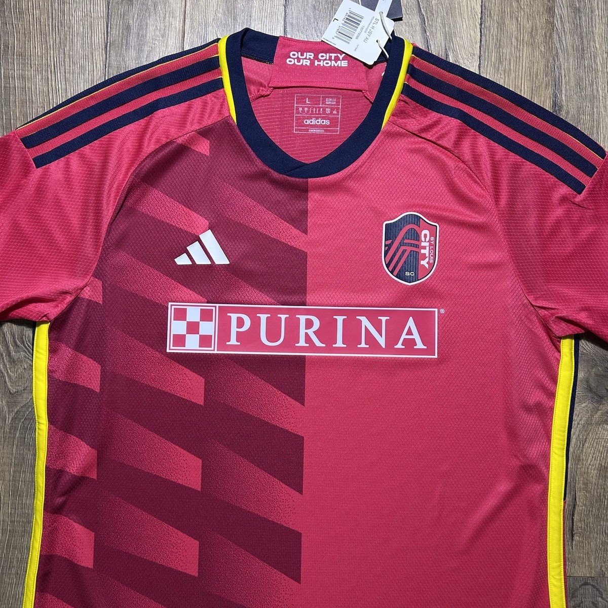NWT Adidas St Louis City SC 23/24 Authentic MLS Home Soccer Jersey