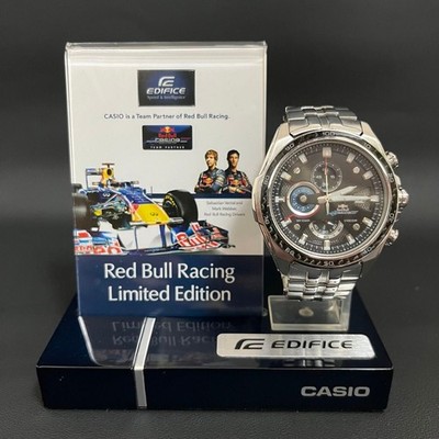 Casio Edifice EF-565RBJ Limited Edition Red Bull Racing Quartz Watch 49mm