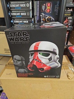 Hasbro Star Wars Black Series Incinerator Stormtrooper Electronic Helmet SEALED