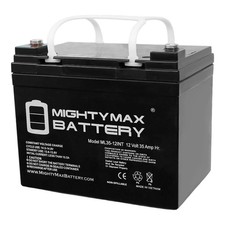 Mighty Max 12V 35AH INT Replacement Battery for John Deere TY25221A
