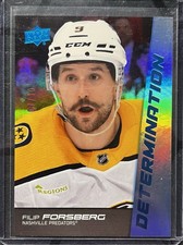 2024-25 Upper Deck Overtime -DT-27 Filip Forsberg - Determination Blue Foil /10