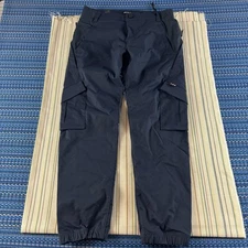 Cross Eyed Moose Track Cross Tech Cargo Pants Mens 32 Navy Blue Outdoor Hiking