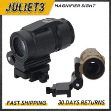 JULIET 3X Magnifier Scope Flip to Side QD Absolute Co-Witness Lower Third Mount