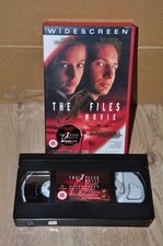 The X Files Movie Special Edition VHS Tape