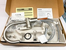 Moen 5922SRS Cia Single Handle Kitchen Bar Prep Faucet in Spot Resist Stainless