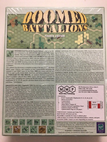 DOOMED BATTALIONS (4th Edition) Module 11 for Advanced Squad Leader - Picture 2 of 4