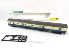 Sachsenmodelle Postwagen DBP mr-a in blau-beige, neuwertig, mit OVP