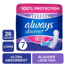 Incontinence Pads for Women, Ultimate Extra Absorbency, Long Length, Postpartum