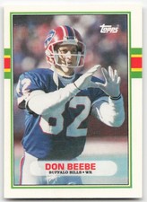 1989 Topps Traded #59T Don Beebe