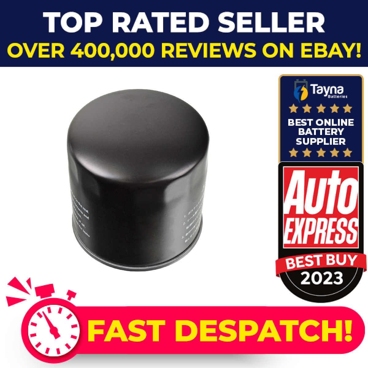 Oil Filter fits TOYOTA RAV4 CLA2 2.0D 01 to 05 1CD-FTV T1642 0000T1642 Febi New