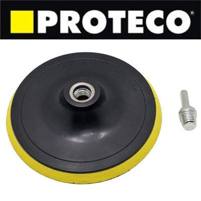 PROTECO Stützteller 115 mm / 125 mm / 150 mm Klettunterlage